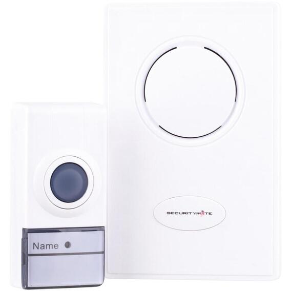 DIGITECK WIRELESS BATTERY OPERATED DOOR BELL CHIME & DOOR PUSH BUTTON,  CLEARANCE