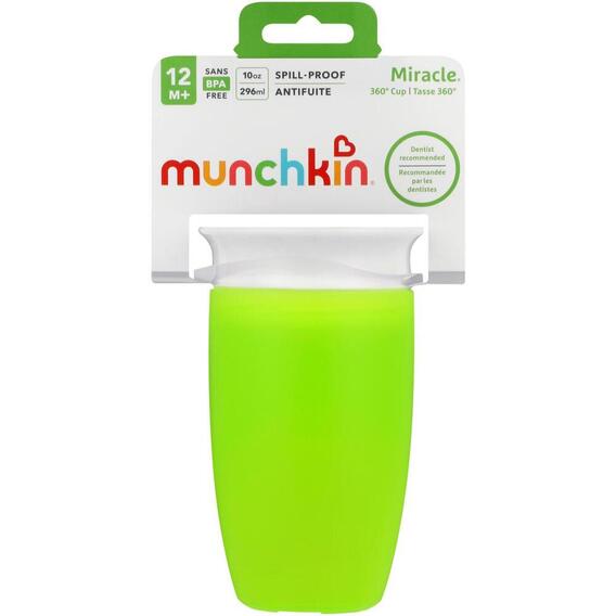 Munchkin Miracle 360 Sippy Cup - 10oz Green