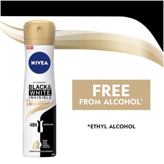NIVEA - With NIVEA Black & White Invisible Silky Smooth