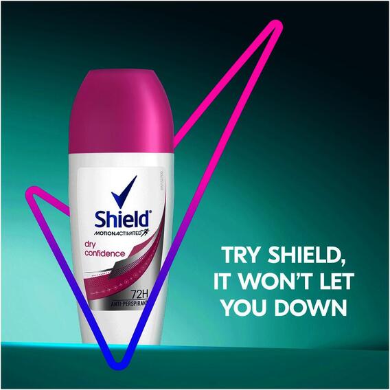 Shield Women Dry Confidence Antiperspirant Roll-On Deodorant 50ml, Shop  Today. Get it Tomorrow!