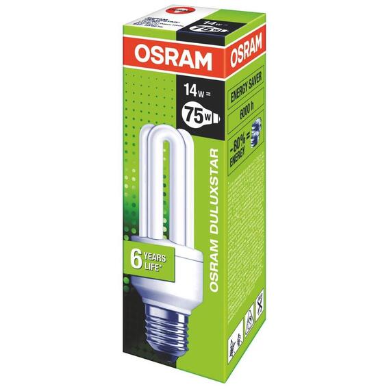 Osram E27(Screw) 14W Energy Saving Bulb