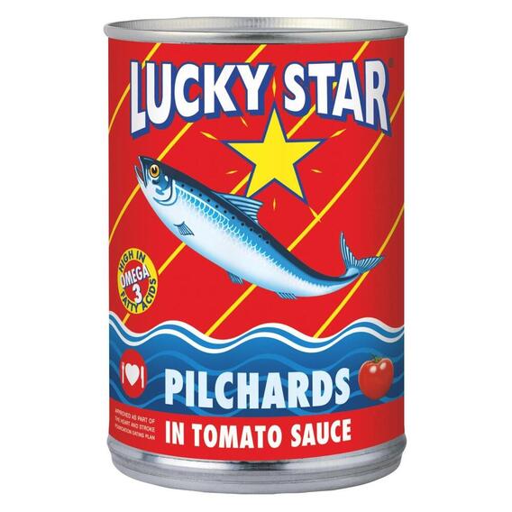 Lucky Star Pilchards In Tsce 400 G Game