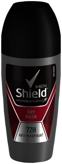 Dry Musk Antiperspirant Roll-On, Shield for Men