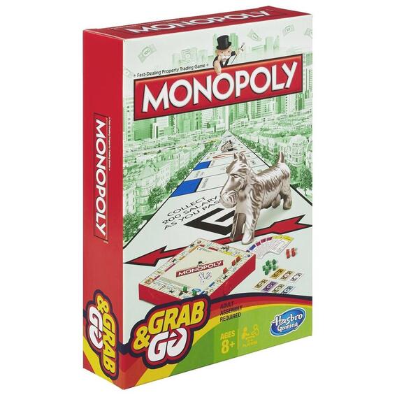 Monopoly Grab N Go Board Game Game 