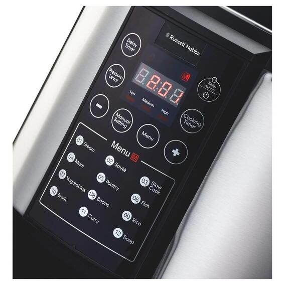 Russell hobbs electric 2024 pressure cooker rhep7 recipes