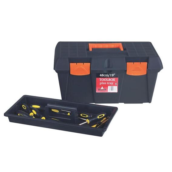 Big Jim Toolbox Bonus Set - Black (480mm) Builders