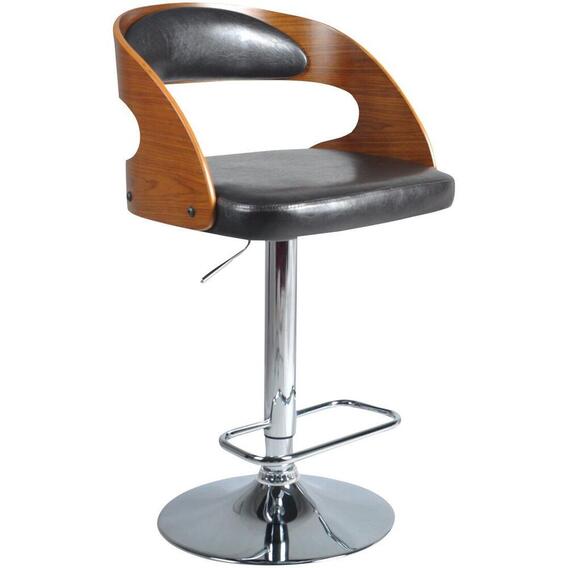 No Brand Bar Chair Walnut Brown Game