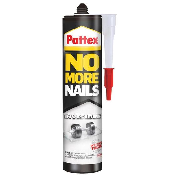 Pattex No More Nails Invisible 300ml Invisible Game 