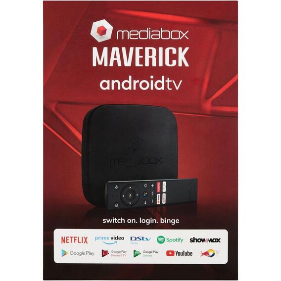 Mediabox Maverick 4K Ultra HD Android TV Box - Game 4U