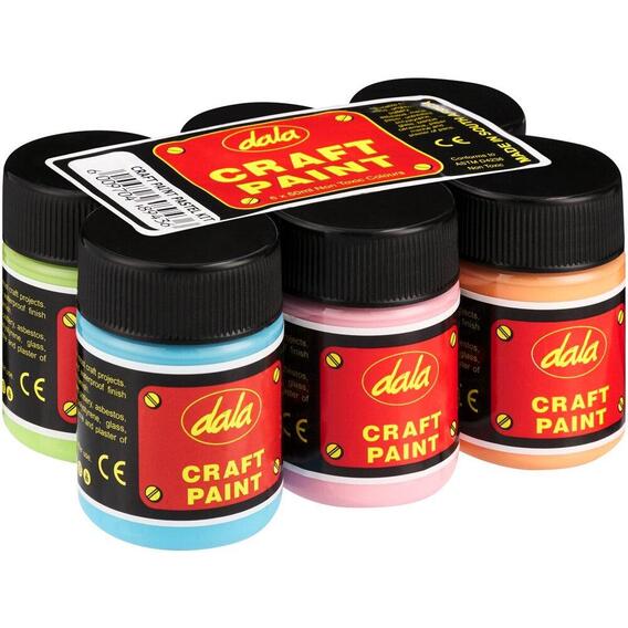 Dala Pastel Craft Paint Set